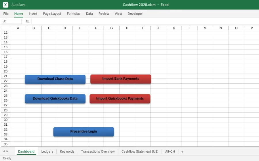 Automated Cashflow & Bank Categorisation