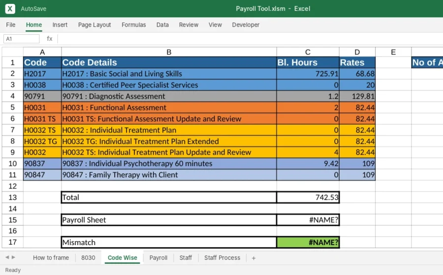 Payroll & Billing Hours Automation