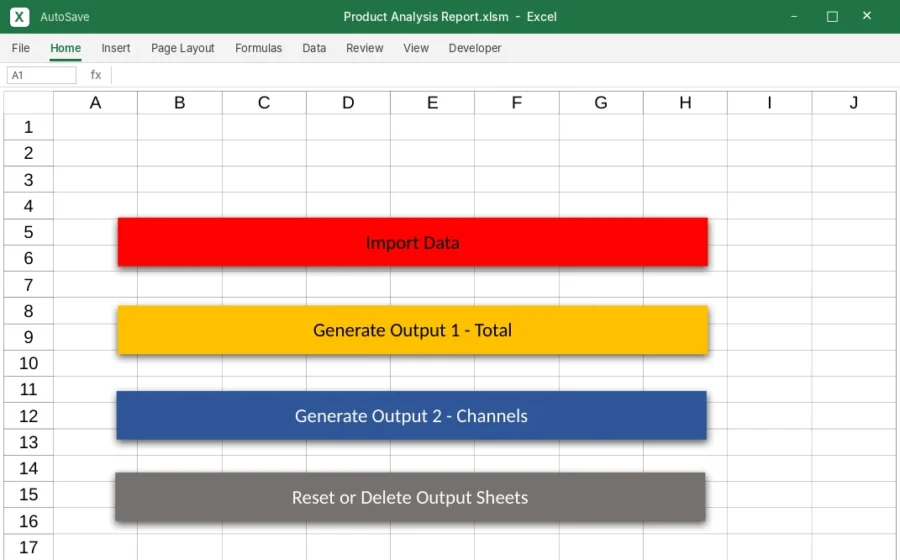 Product Analysis Report Generator