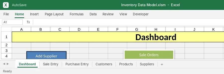 Sales & Purchase Inventory Data Model